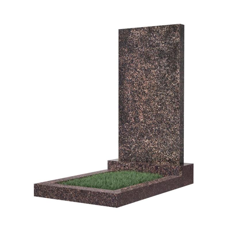 Памятник прямоугольный Дымовский гранит (К14), Россия