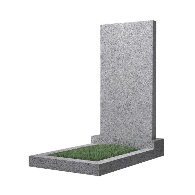 Памятник прямоугольный Светло-серый (К03), Китай