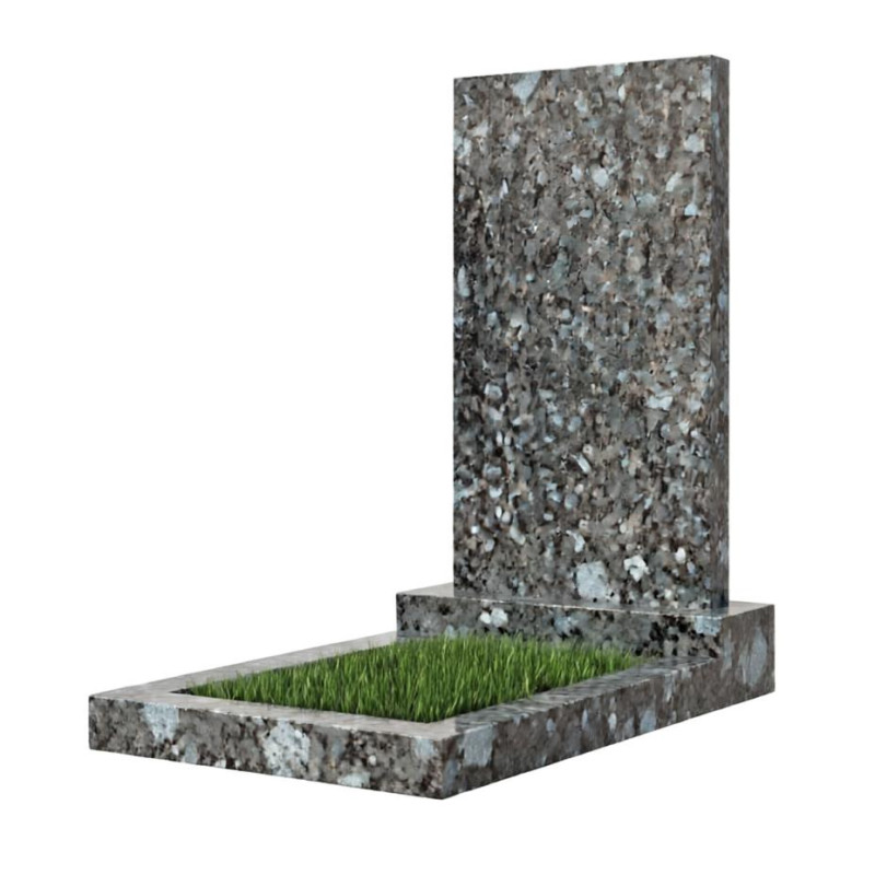 Памятник прямоугольный серо-голубой (G690), Китай