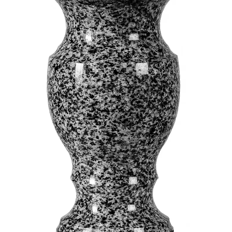 Ваза H300 покостовский (серый) гранит