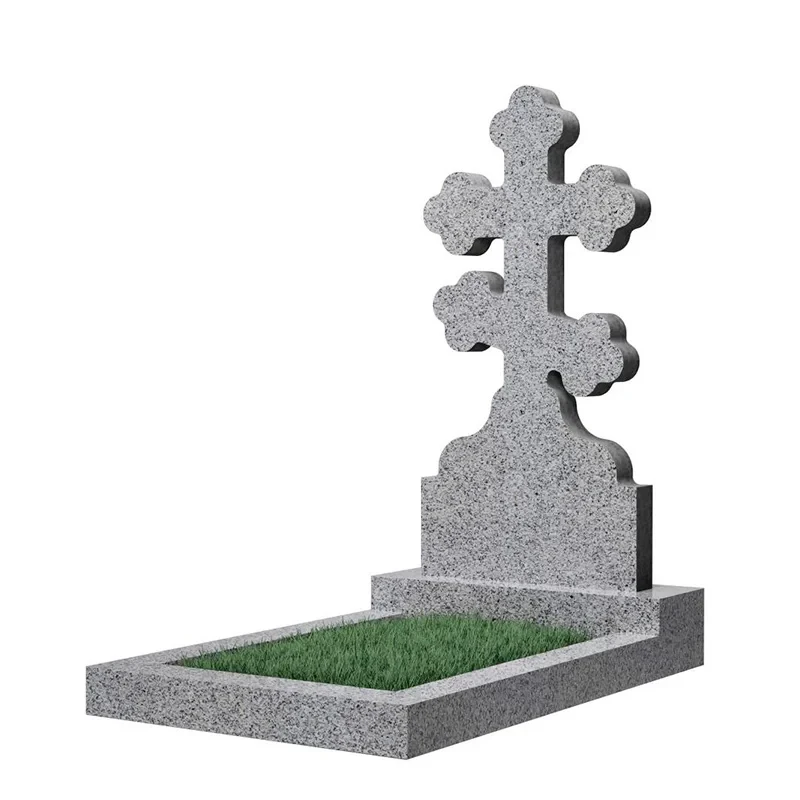 Памятник фигурный №114 светло-серый (К03)