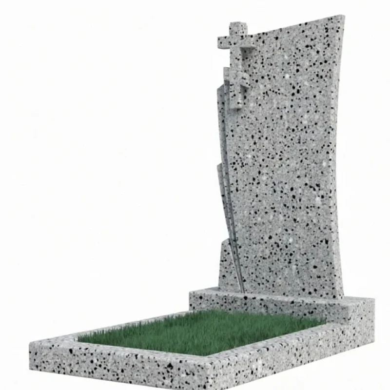 Памятник фигурный №121 светло-серый (К03)