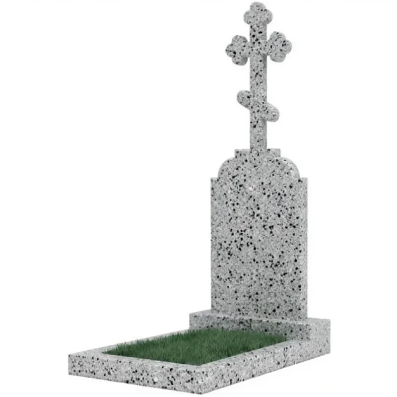 Памятник фигурный №128 светло-серый (К03)