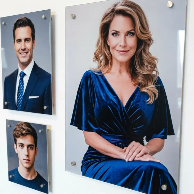 Фото на памятник в стекле прямоугольное