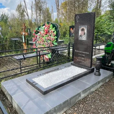 Плита 1местн памятник Елизово