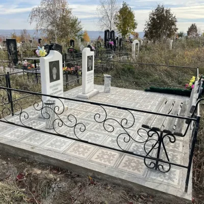 брусчатка с ленточной обвязкой