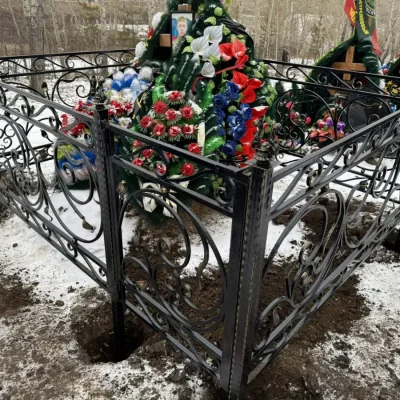 ограда кованная №4