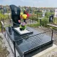 Монолитная плита /облицовка гранитная плитка 60х30 с торцами