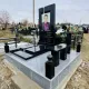 Монолитная плита /облицовка гранитная плитка 60х30 с торцами