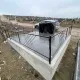 Монолитная плита с откосами /керамогранит 60х60