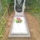 Обычная установка памятника с бетонированием
